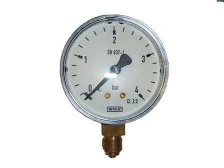 Manometer G 1/4" AG d 5cm 0 - 4 bar - Pool Me Up