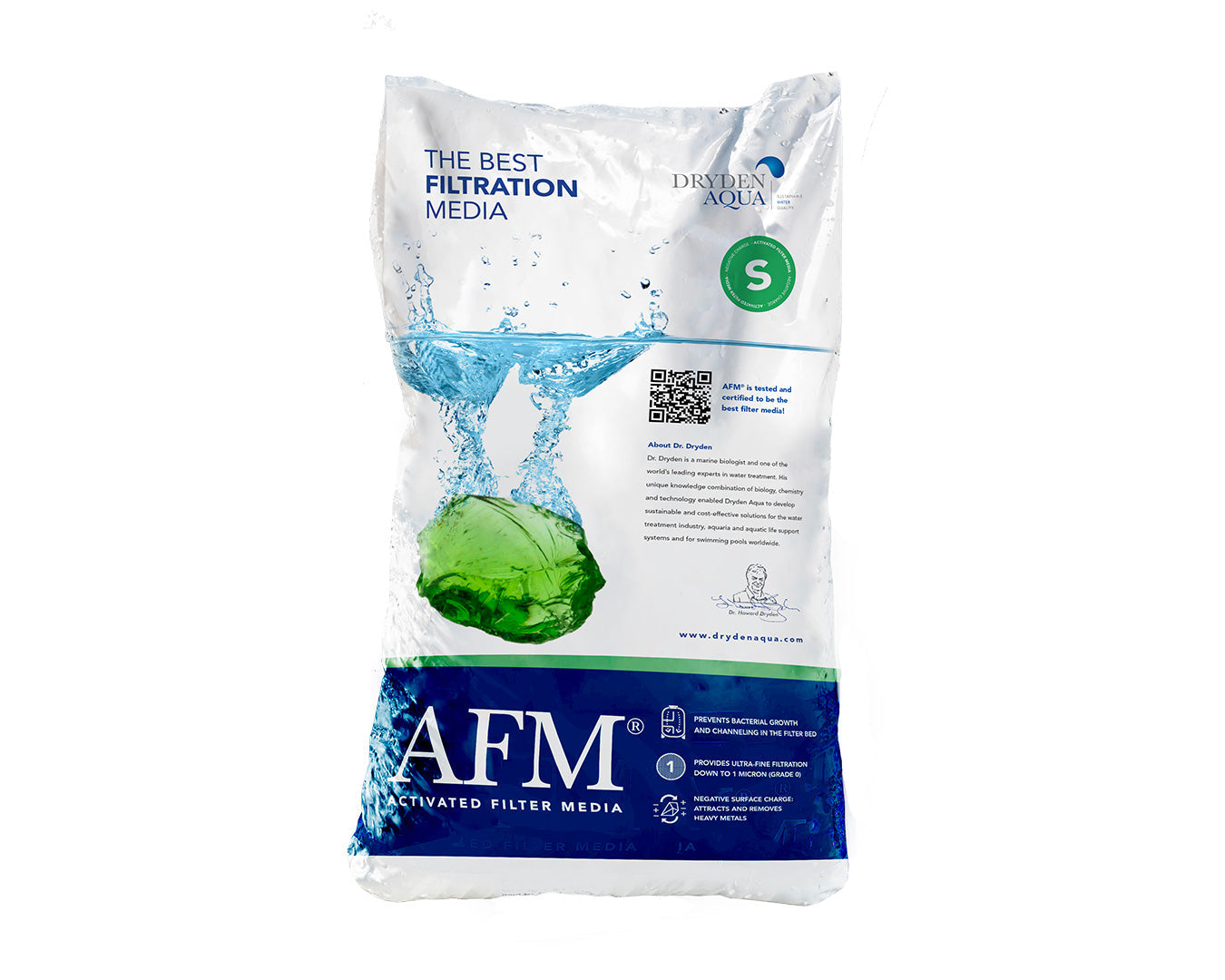 AFM-S Korn 3 - Sack à 25kg / 2,0 - 4,0mm 400 STK - Pool Me Up