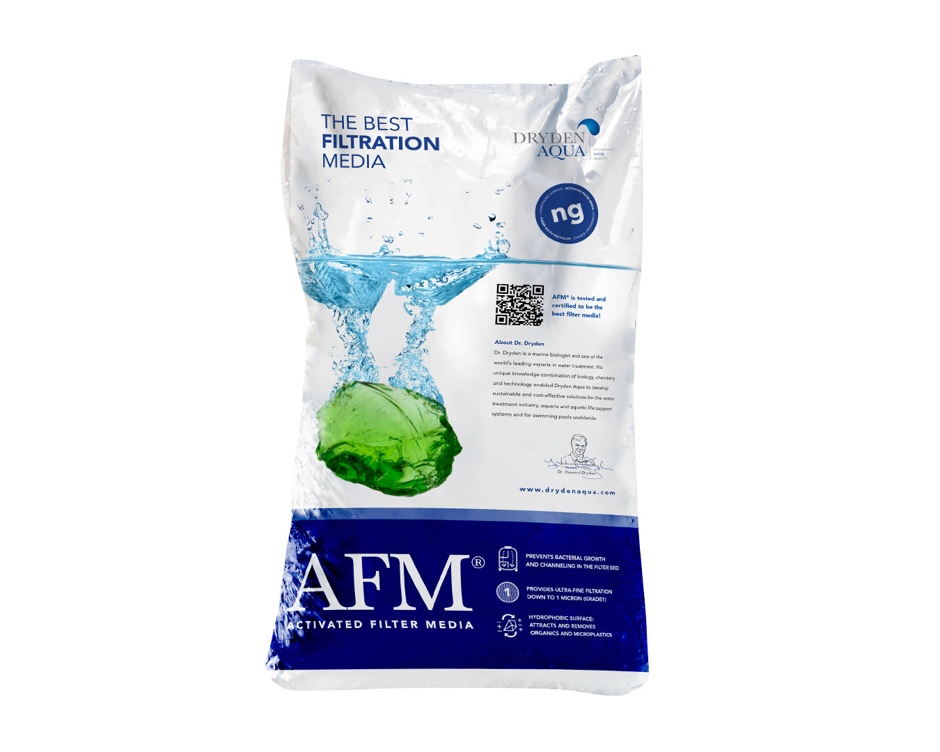 AFM-ng Korn DIN - Sack à 25kg / 0,7 - 1,2mm 40 STK - Pool Me Up