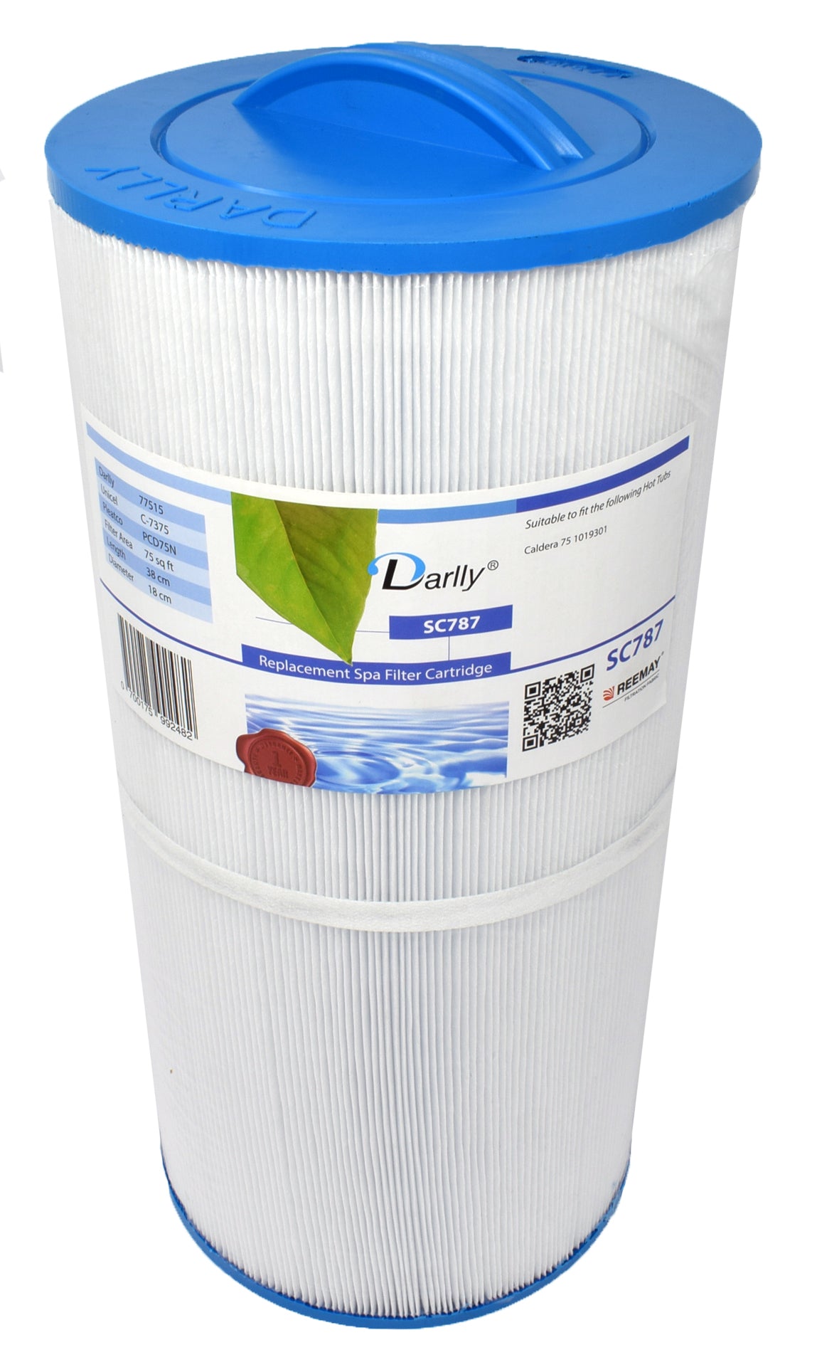 Kartusche H=380mm; D=180mm; Deckel=Griff - Pool Me Up