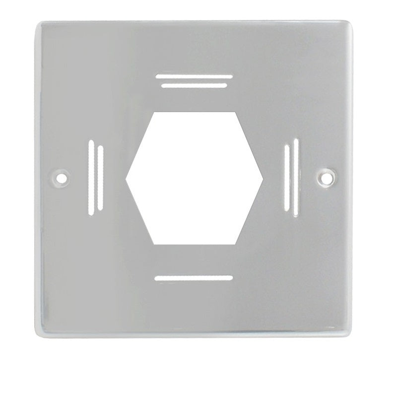EVA Blende V4A quadratisch Cube line 210x210mm - Pool Me Up