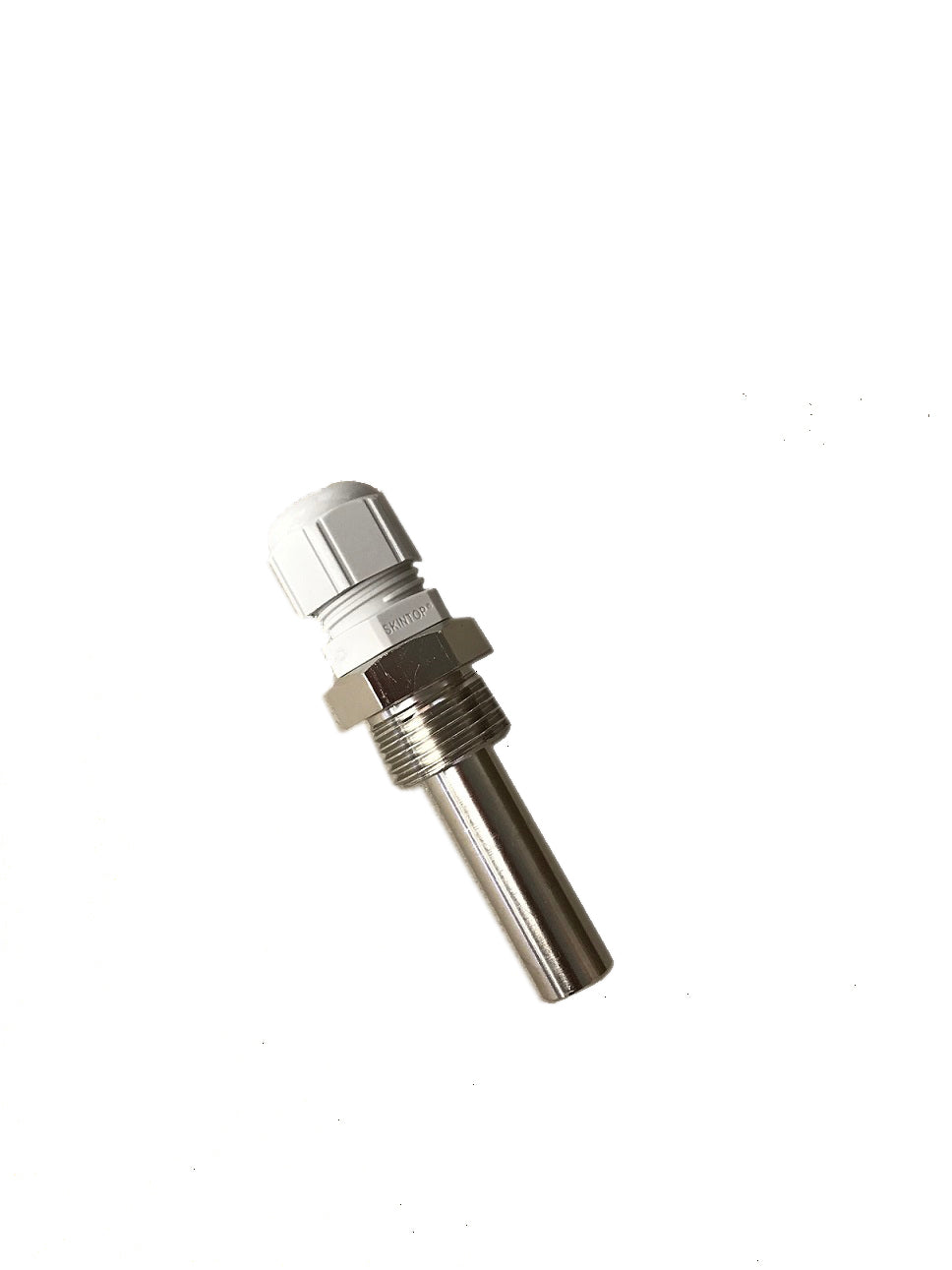 Tauchhülse 1/2" NiSN mit Verschraubung M16 - Pool Me Up
