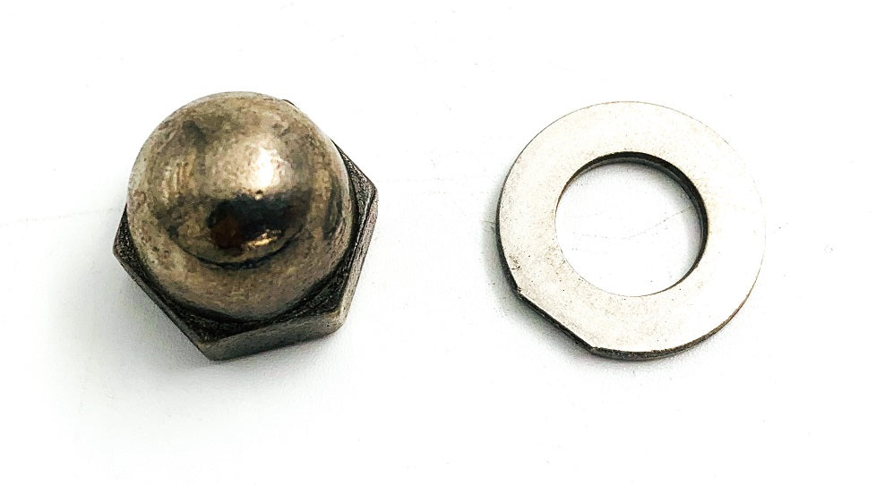 Hutmutter m U/Scheibe M10 V4A f. Besgo DN 125 - Pool Me Up