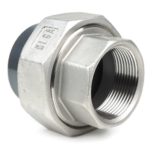 Übergangsverschraubung PVC-V4A 20 x 1/2" IG - Pool Me Up