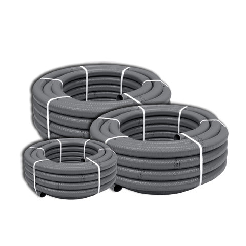 Flexschlauch PVC grau d 50mm - Pool Me Up