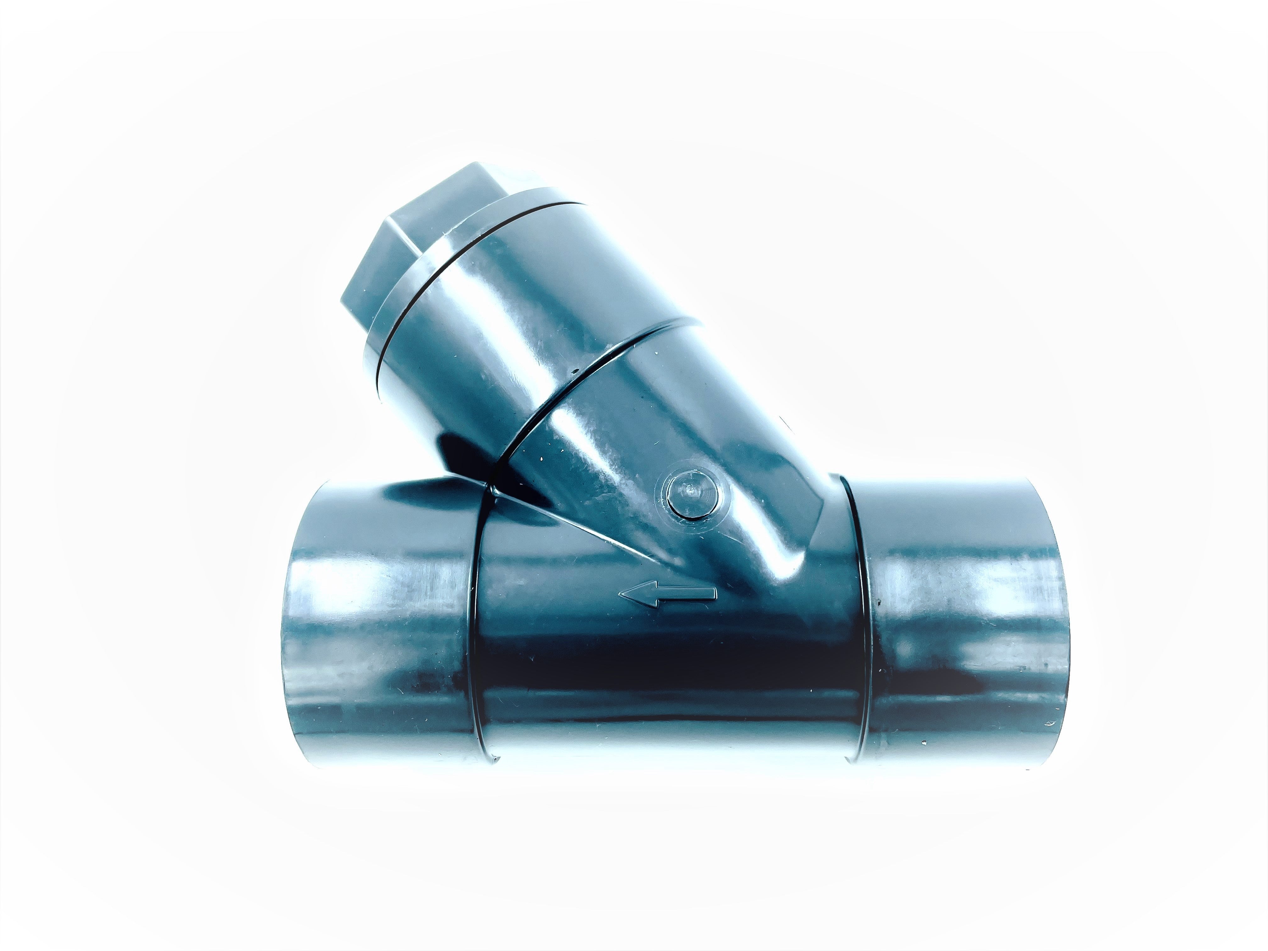 Rückschlagventil Schrägsitz d 75mm Klebemuffe - Pool Me Up