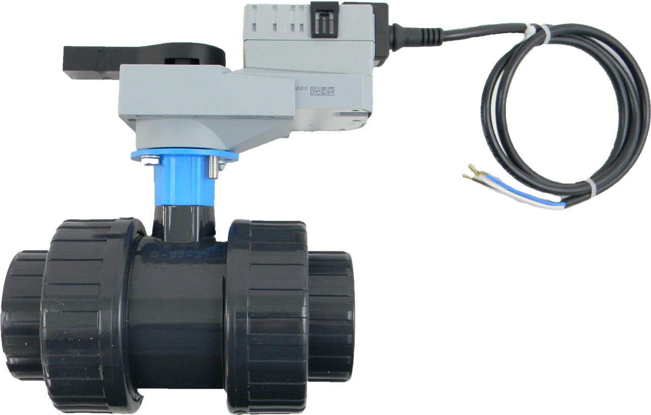 Maitec 2-Wege Motorenventil 230 Volt, d 63mm - Pool Me Up