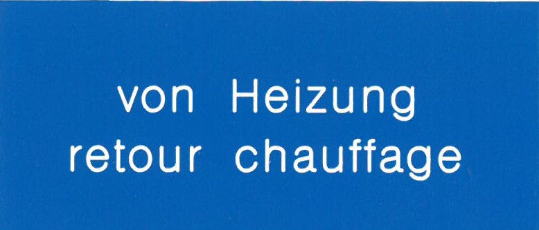 Schild für Thermograph - Pool Me Up