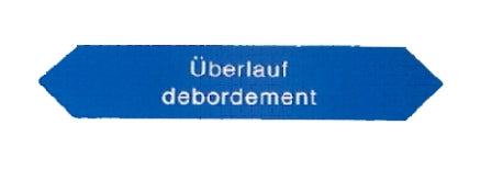 Flussrichtungspfeil "Überlauf/debordement" - Pool Me Up