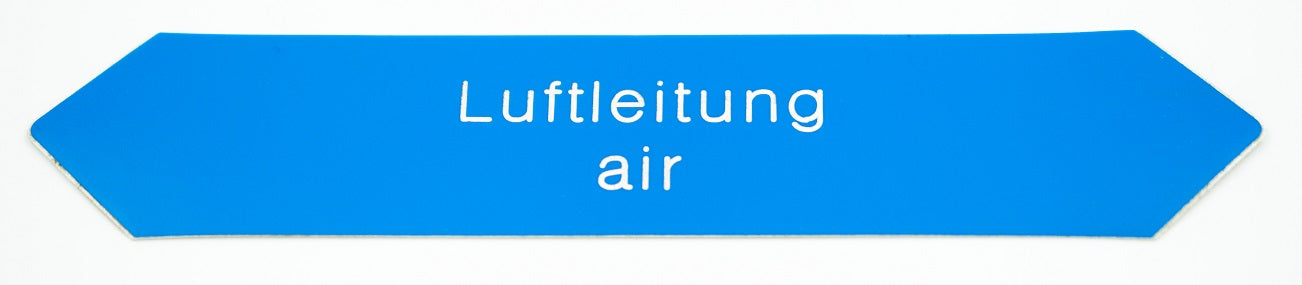 Flussrichtungspfeil "Luftleitung/air" - Pool Me Up