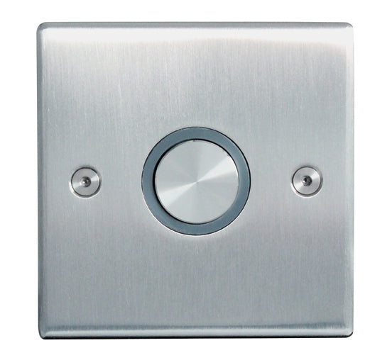 Fluvo Piezoschalter quadratisch Inox V4A - Pool Me Up