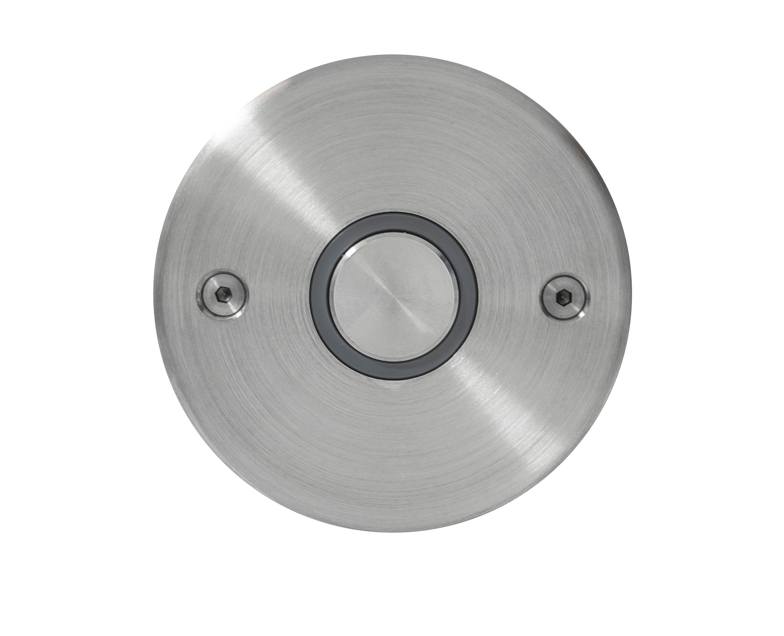 Fluvo Piezoschalter rund Inox V4A - Pool Me Up