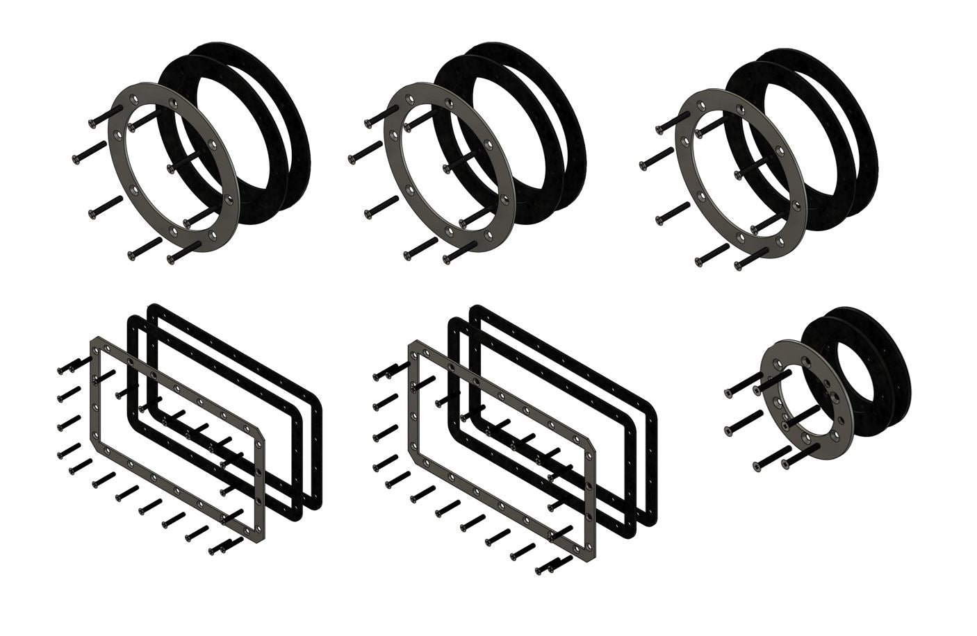 UWE Flanschsatz für Folien- und Polyesterbecken - Pool Me Up