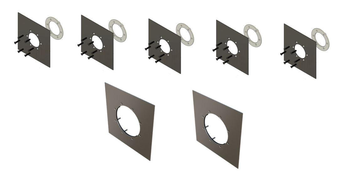 UWE Flanschsatz komplett für Streichfolie - Pool Me Up