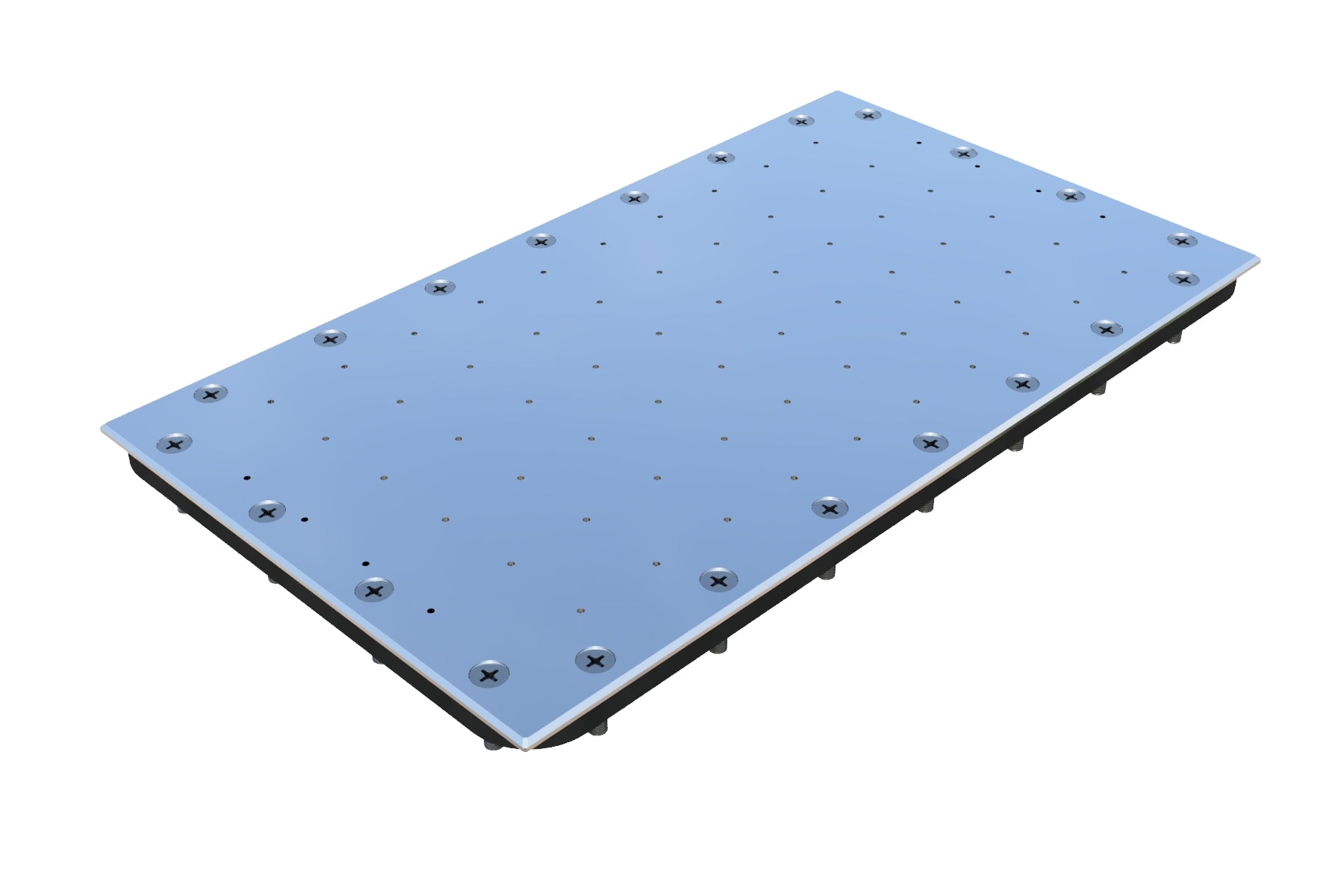 UWE Luftsprudelplatte Perla in V4A 50x30cm - Pool Me Up