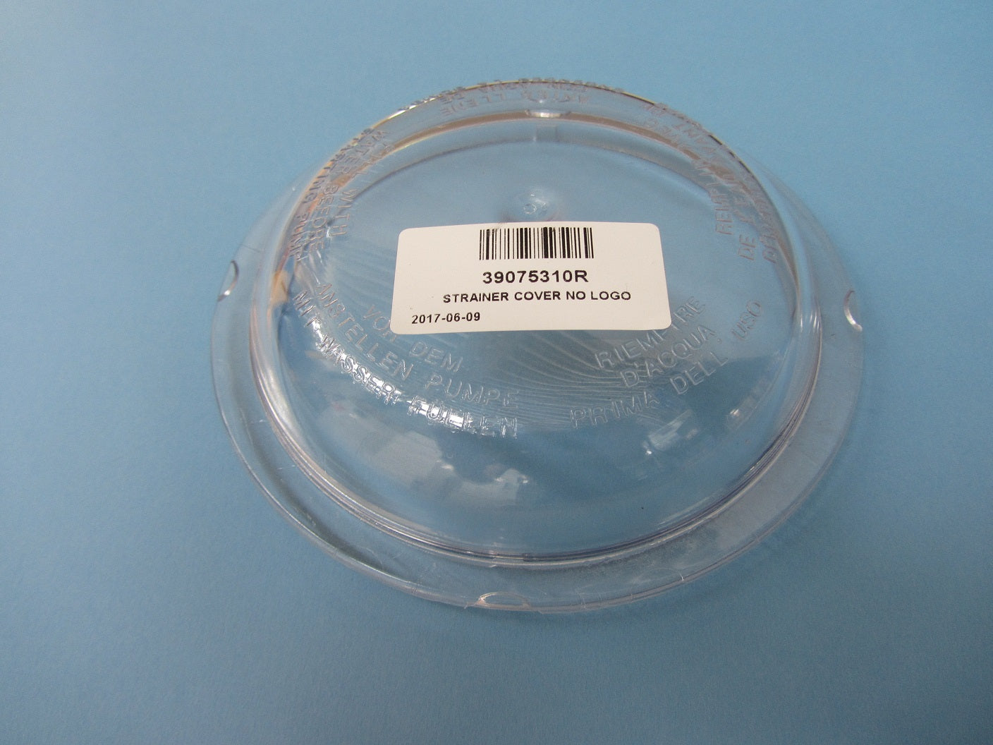 Jacuzzi Klarsichtdeckel zu Vorfilter der - Pool Me Up