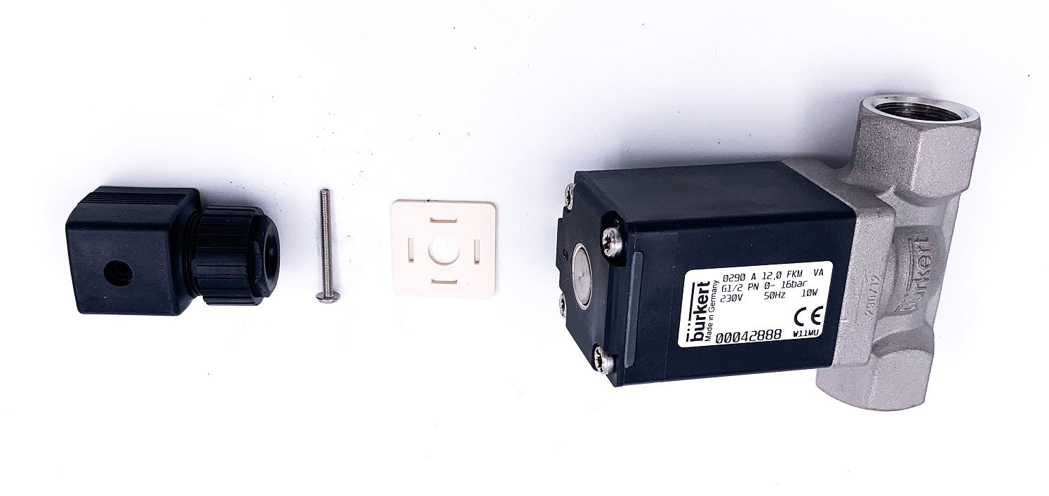 Magnetventil Bürkert - DN12 - 1/2"  - Viton - Pool Me Up