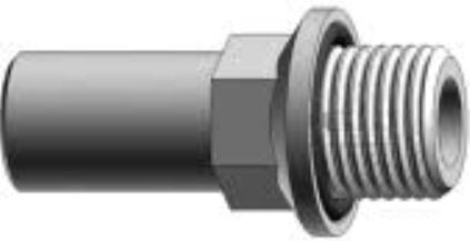 Serto Einstellnippel 3/8"AG O-Ring - 6mm - Pool Me Up