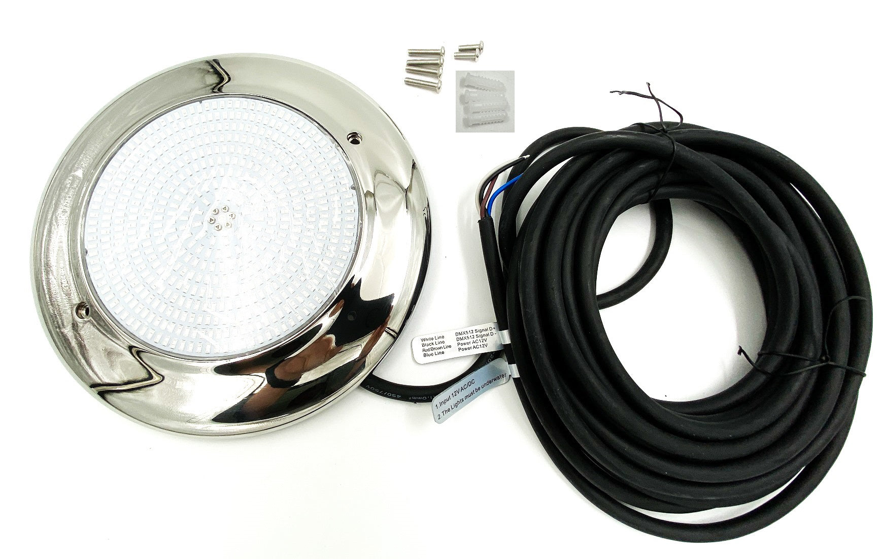 Umbausatz für HT-UWS Ø170, RGB - Pool Me Up