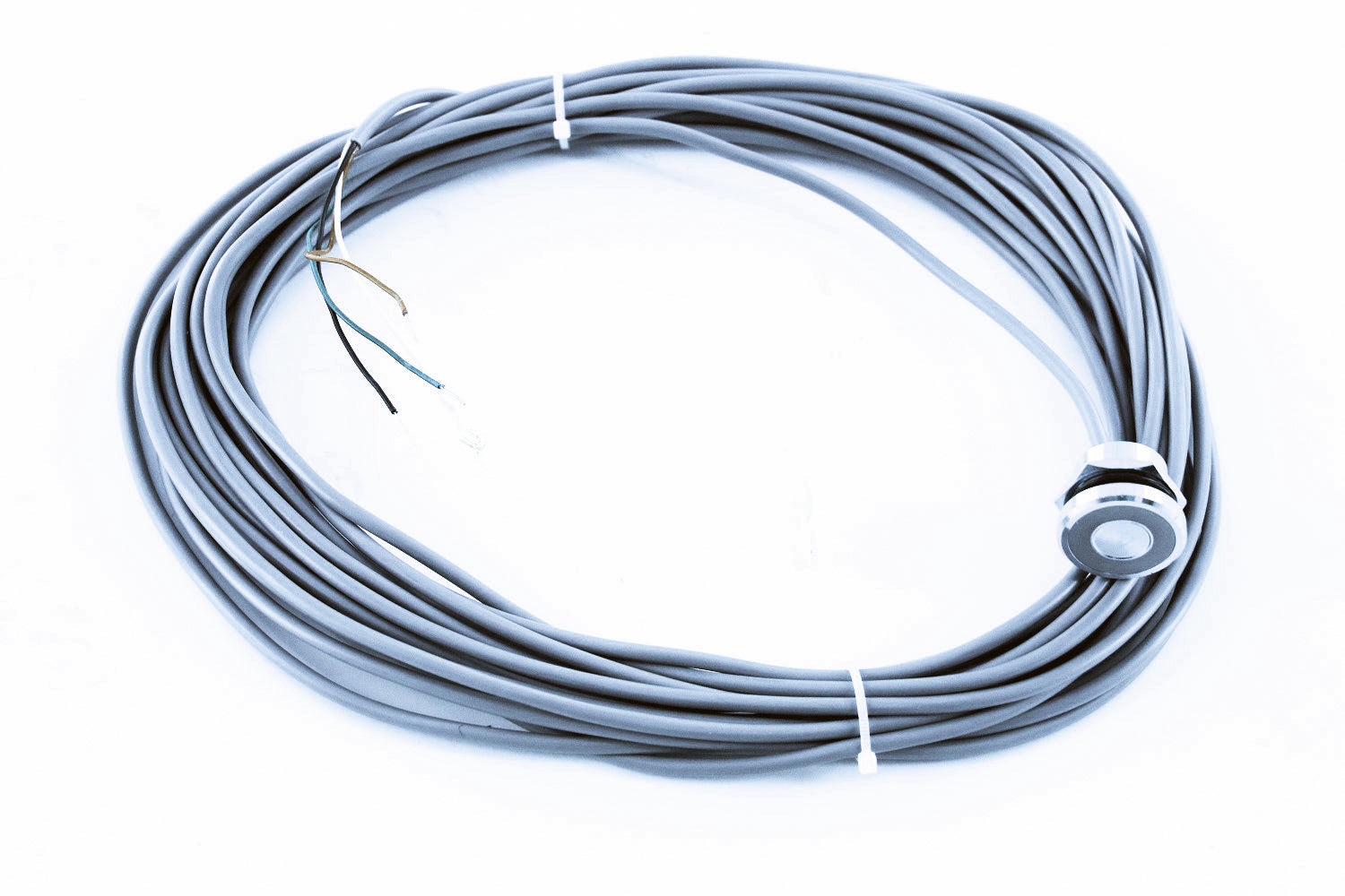 Fitstar Piezo-Taster LED 10m Kabel 24V AC/DC 0,1A - Pool Me Up