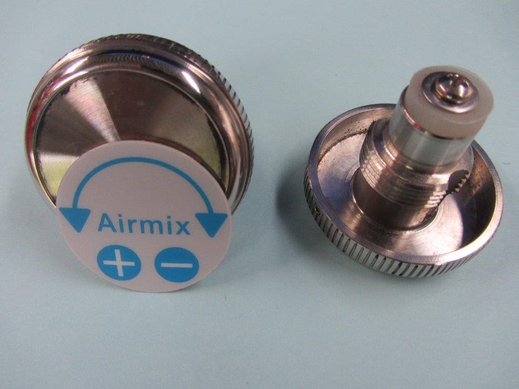 Luftregler Oberteil, (Pos. 4-10) NiSn, - Pool Me Up