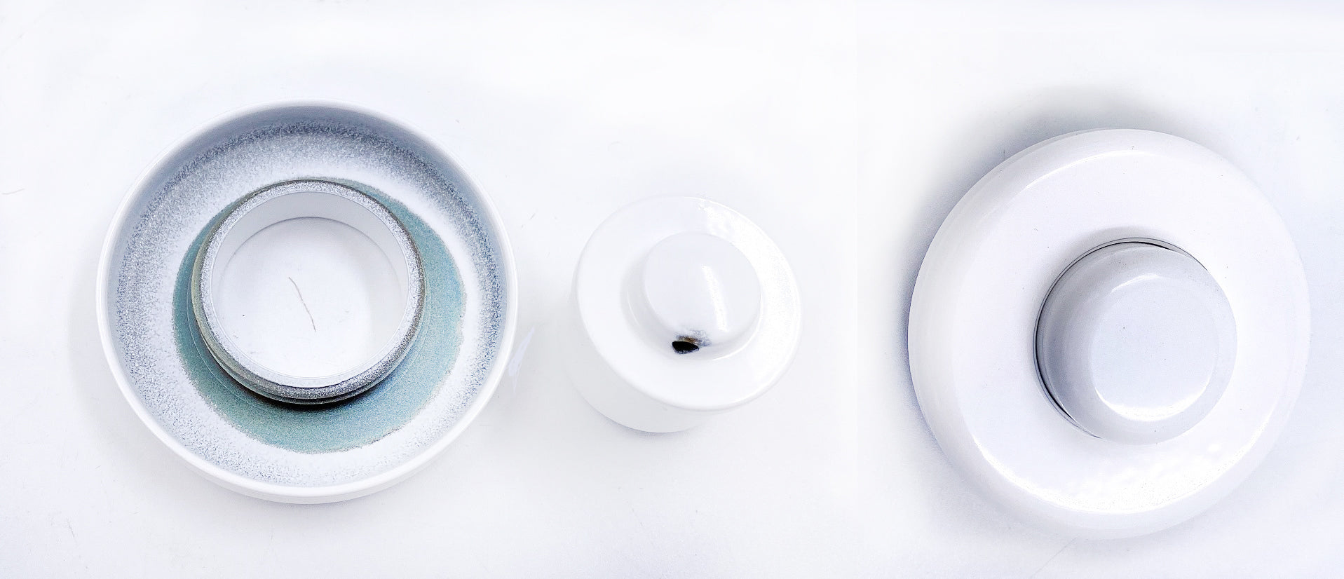 Oberteil PN-Drucktaster, WP 107, weiss, kompl. - Pool Me Up