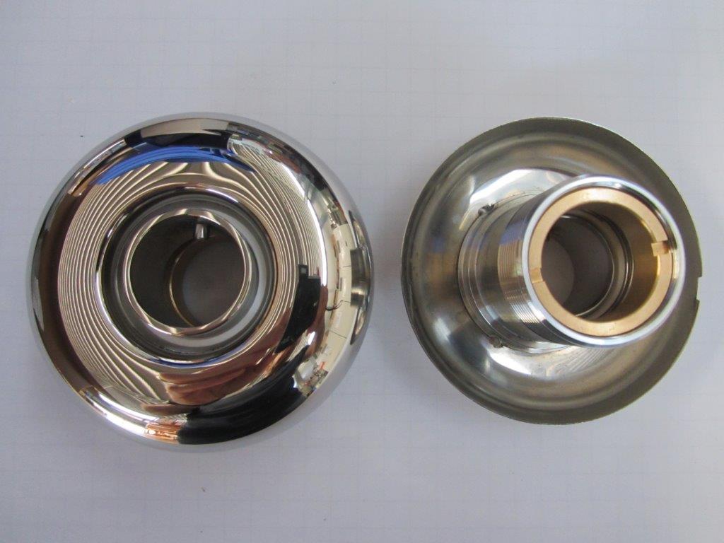 Oberteil Twinjetdüse, V4A, komplett - Pool Me Up