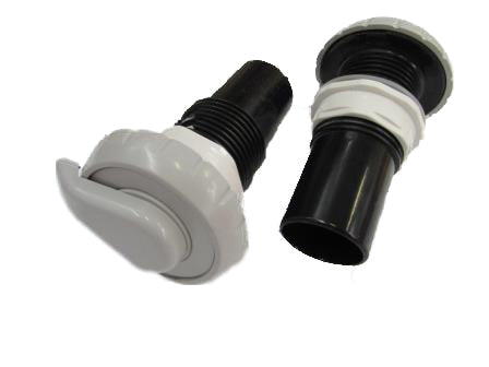 Luftregler 1" lichtgrau - Pool Me Up