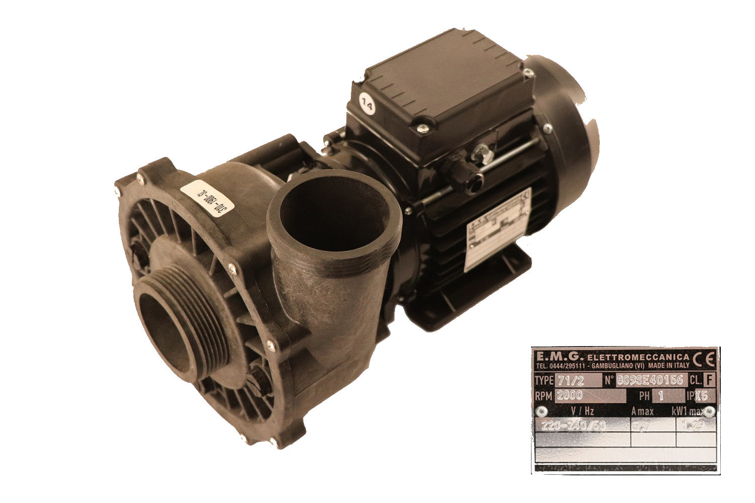 Pumpe (3 HP) 2" Anschlüsse - Pool Me Up