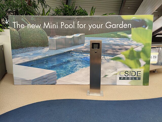 Terminal für Touchdisplay - Pool Me Up