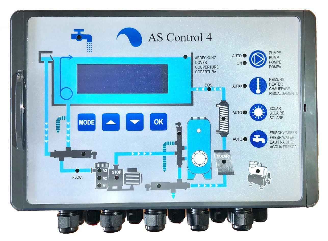 AS Control 4  Filtersteuerung Version 2020 - Pool Me Up