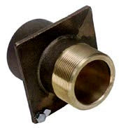 Allfit Spezial Rotgussteil 100mm 2" IG / 2" AG - Pool Me Up