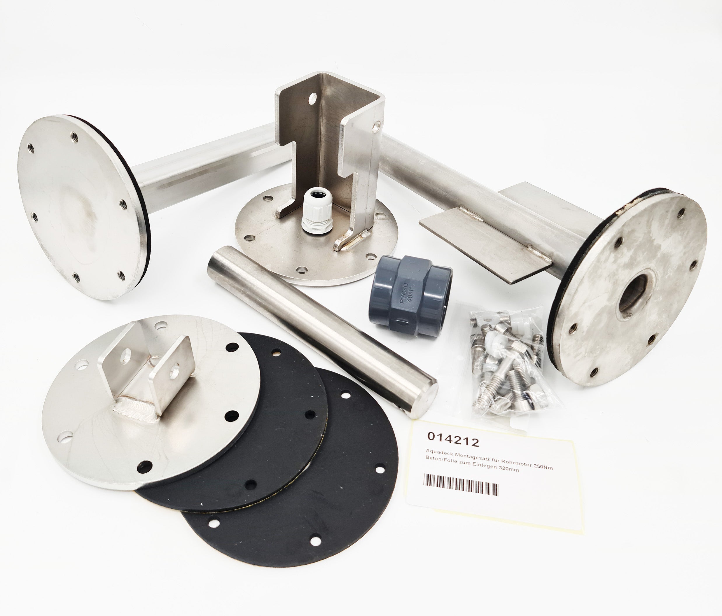 Aquadeck Montagesatz für Rohrmotor 250Nm - Pool Me Up