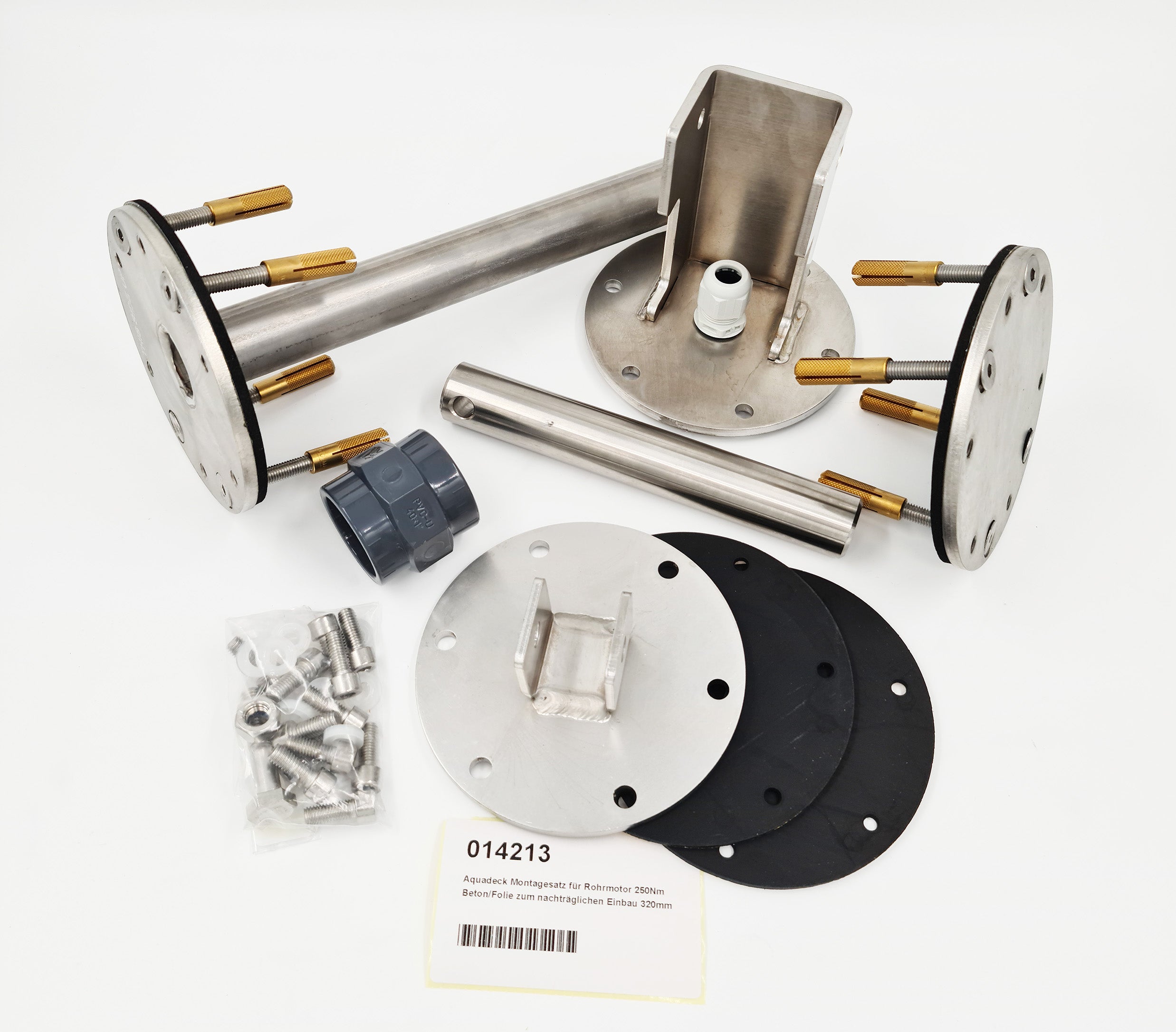 Aquadeck Montagesatz für Rohrmotor 250Nm - Pool Me Up