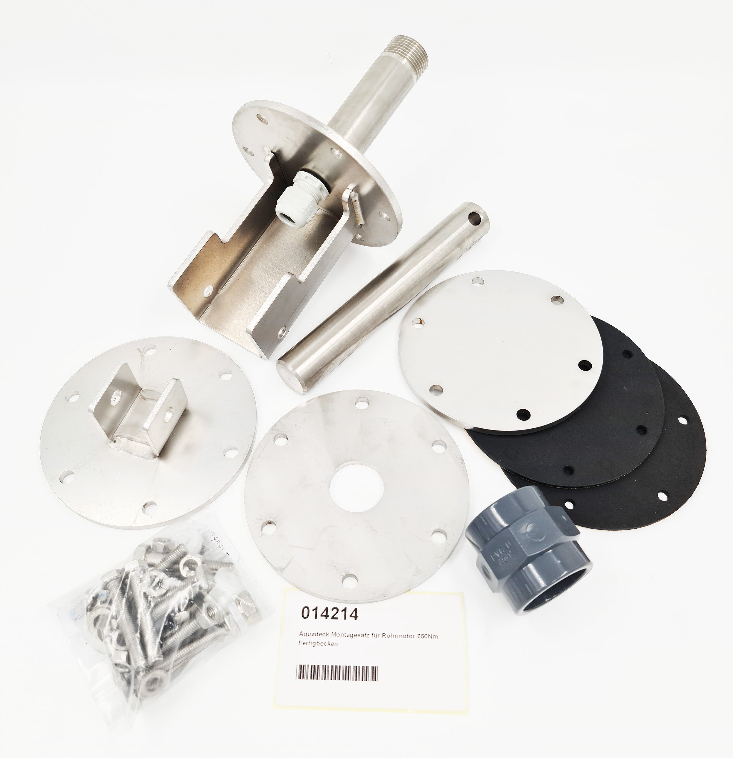 Aquadeck Montagesatz für Rohrmotor 250Nm - Pool Me Up