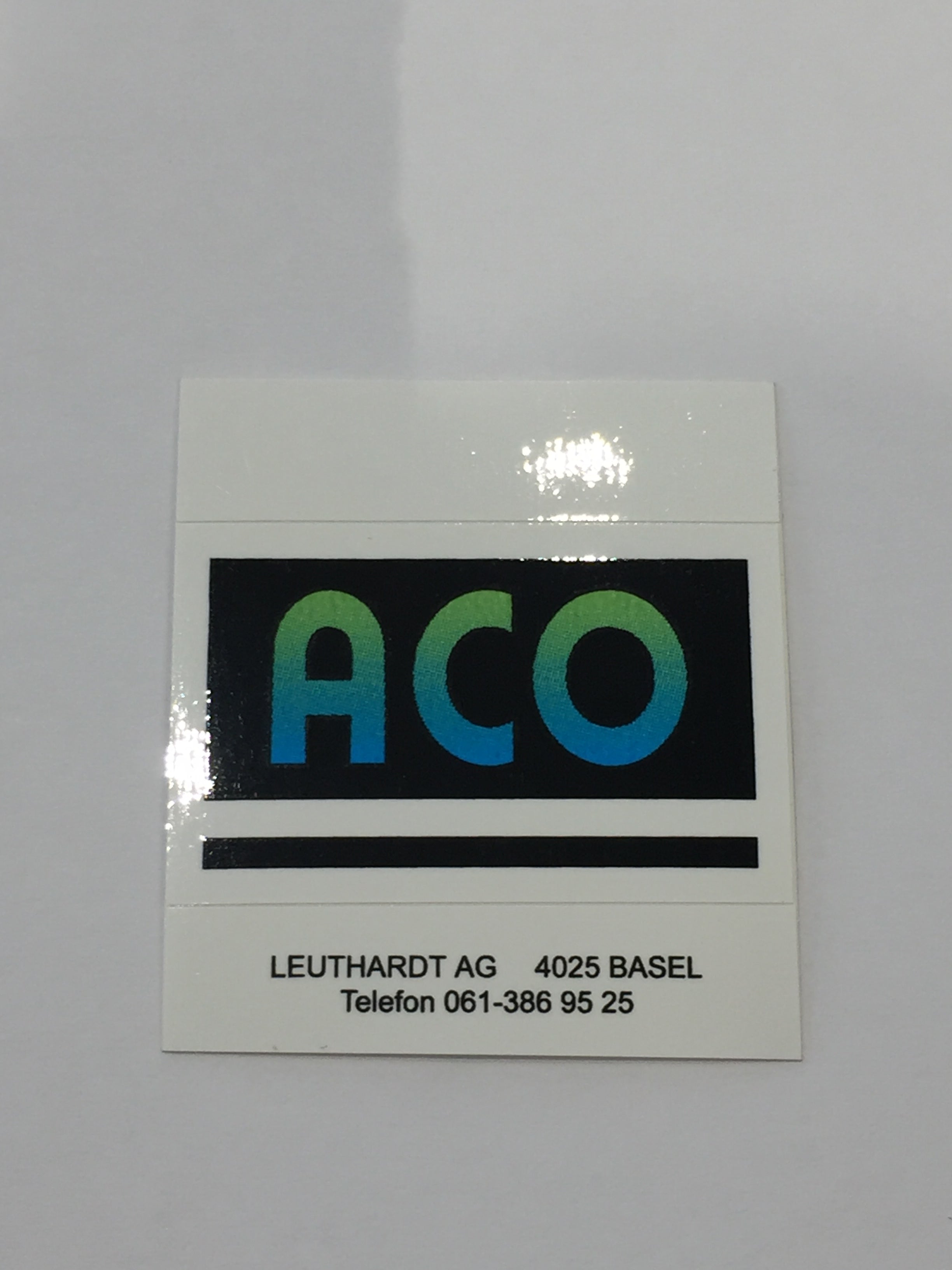 Aufkleber ACO zu Mess- und Regeltechnik - Pool Me Up