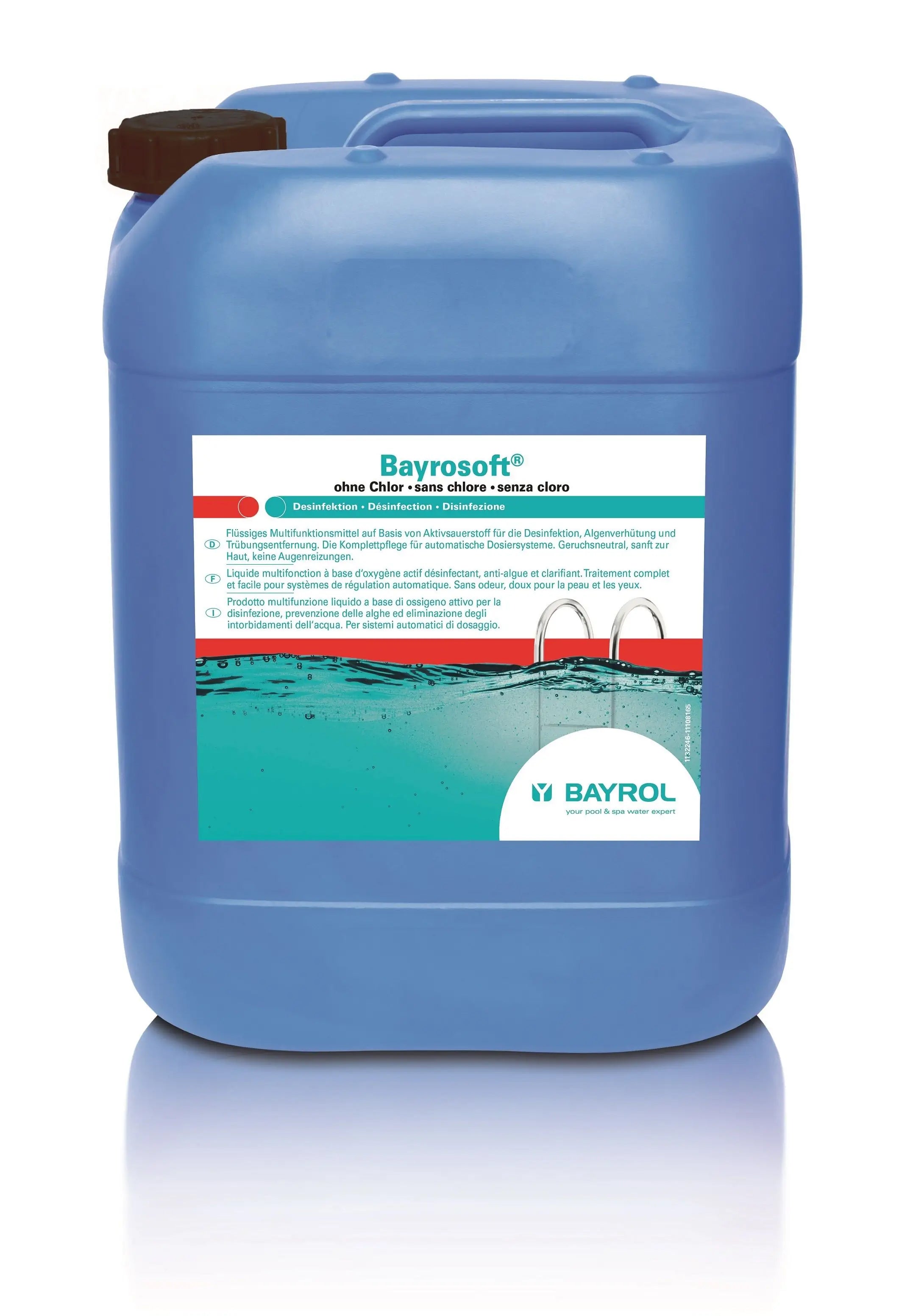 Bayrol Bayrosoft 19.5 l / 22 kg Flüssigsauerstoff - Pool Me Up