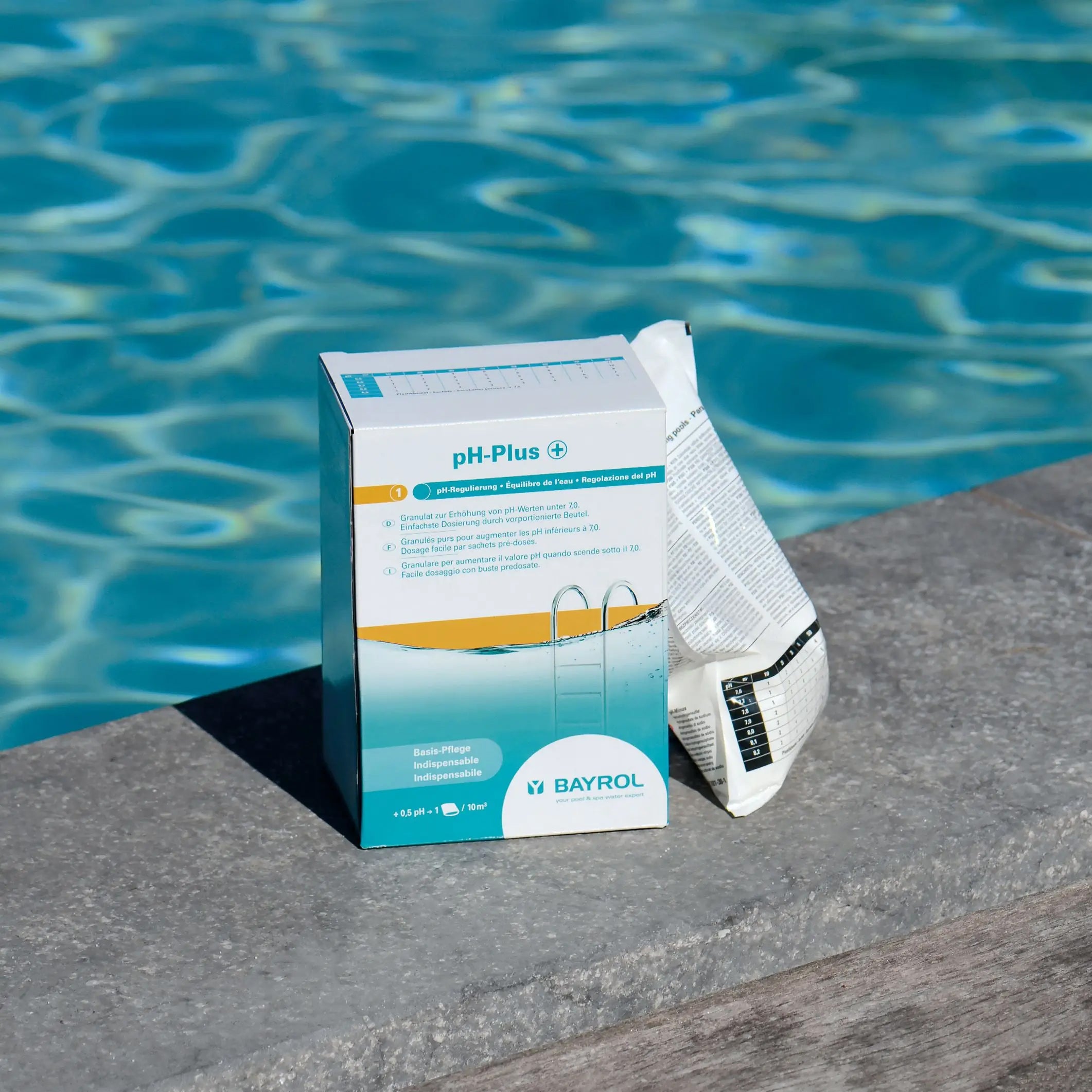 Bayrol pH-Minus 2 kg Dosierbeutel / 4 à 500 g - Pool Me Up