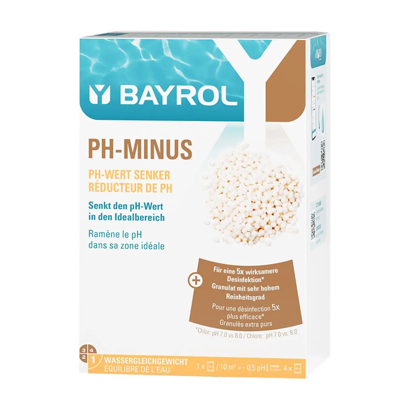 Bayrol pH-Minus 2 kg Dosierbeutel / 4 à 500 g - Pool Me Up