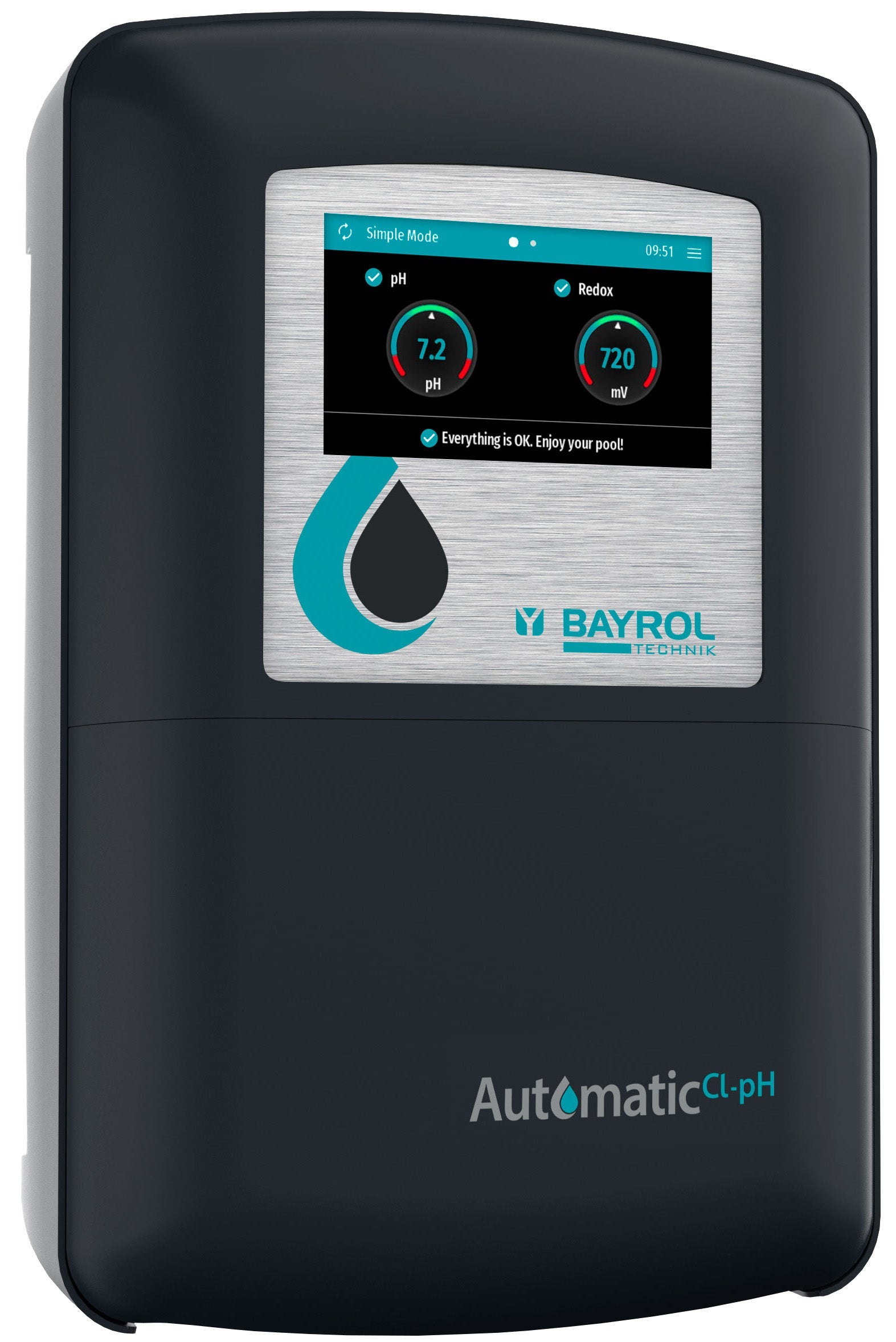Bayrol pH-Redox-Regelgerät mit Touch Screen, Wifi - Pool Me Up