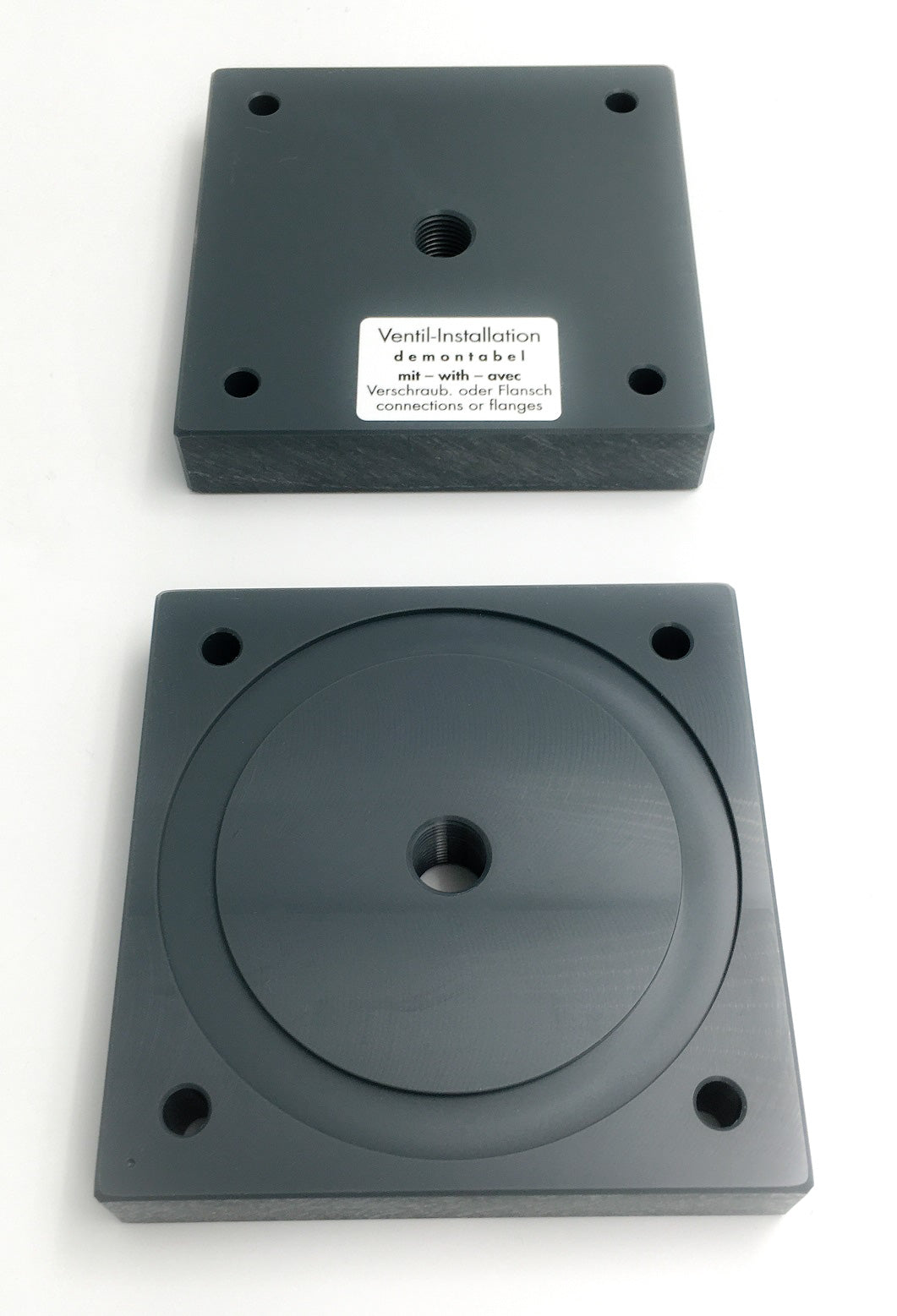 Besgo Platte oben zu DN50 - Pool Me Up