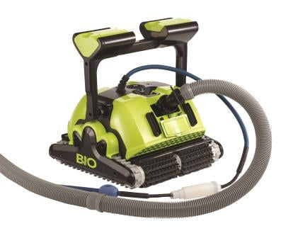 Dolphin BIO S mit Caddy, PVC-Bürsten grau - Pool Me Up