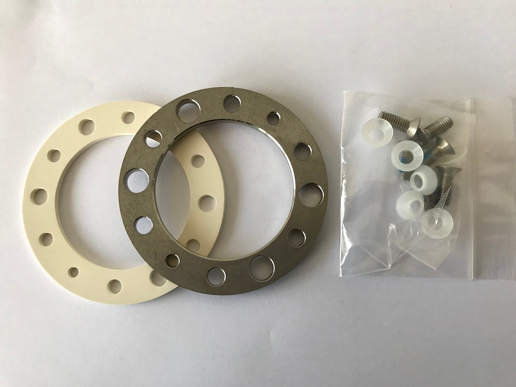 EVA Flanschsatz zu SW Nische EVA Q1 in V4A - Pool Me Up