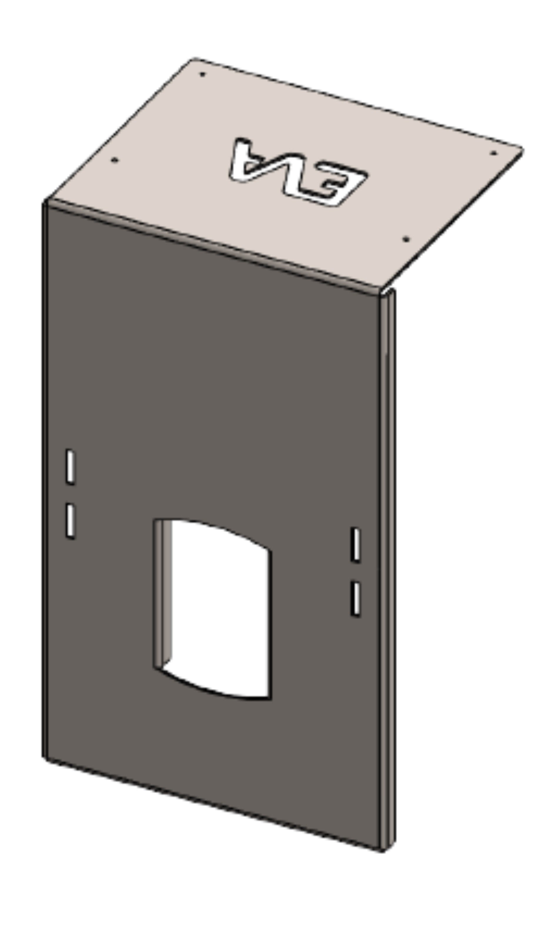 EVAstream Befestigungswinkel 0-40mm Wasserstand zu - Pool Me Up