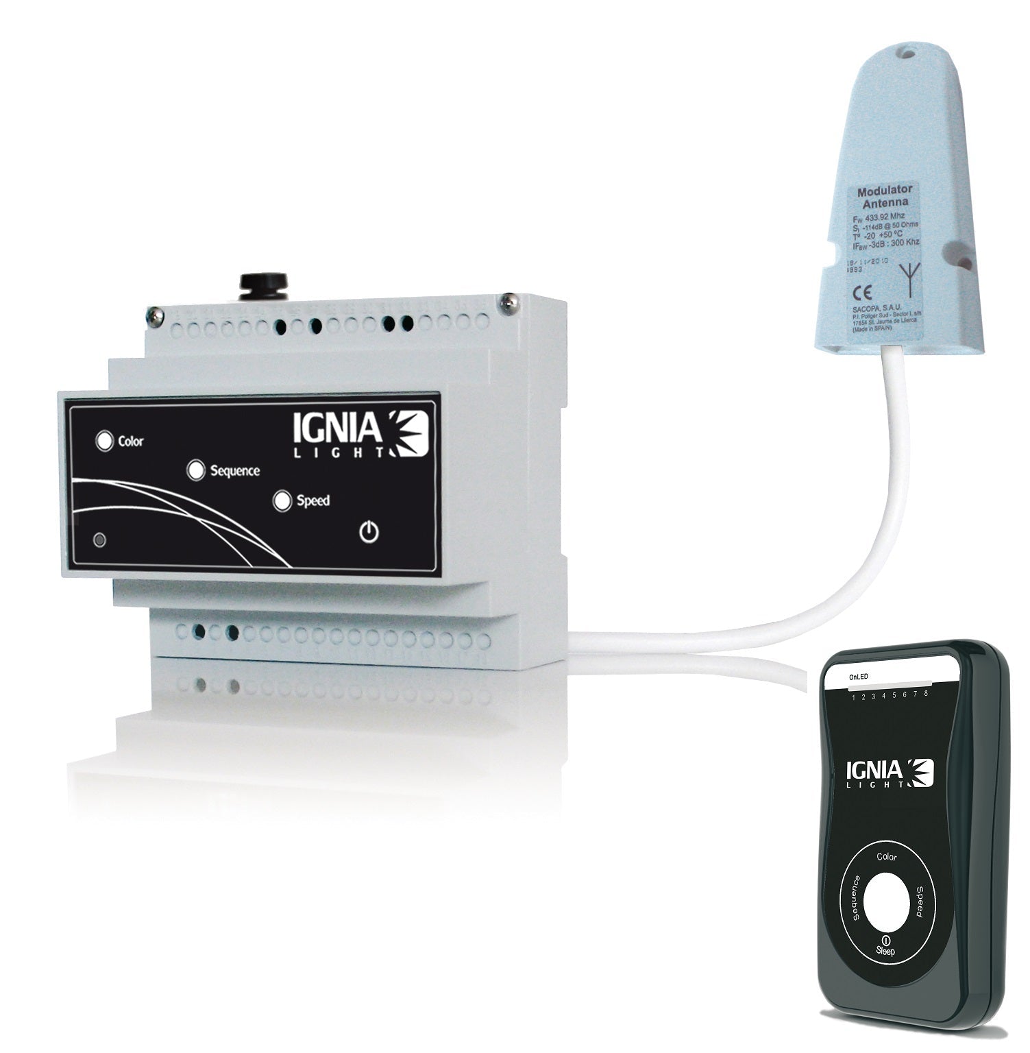 Empfängermodul inkl. Bedienelement und Antenne - 067264 - Benutzerdefiniertes Produkt - Pool Me Up