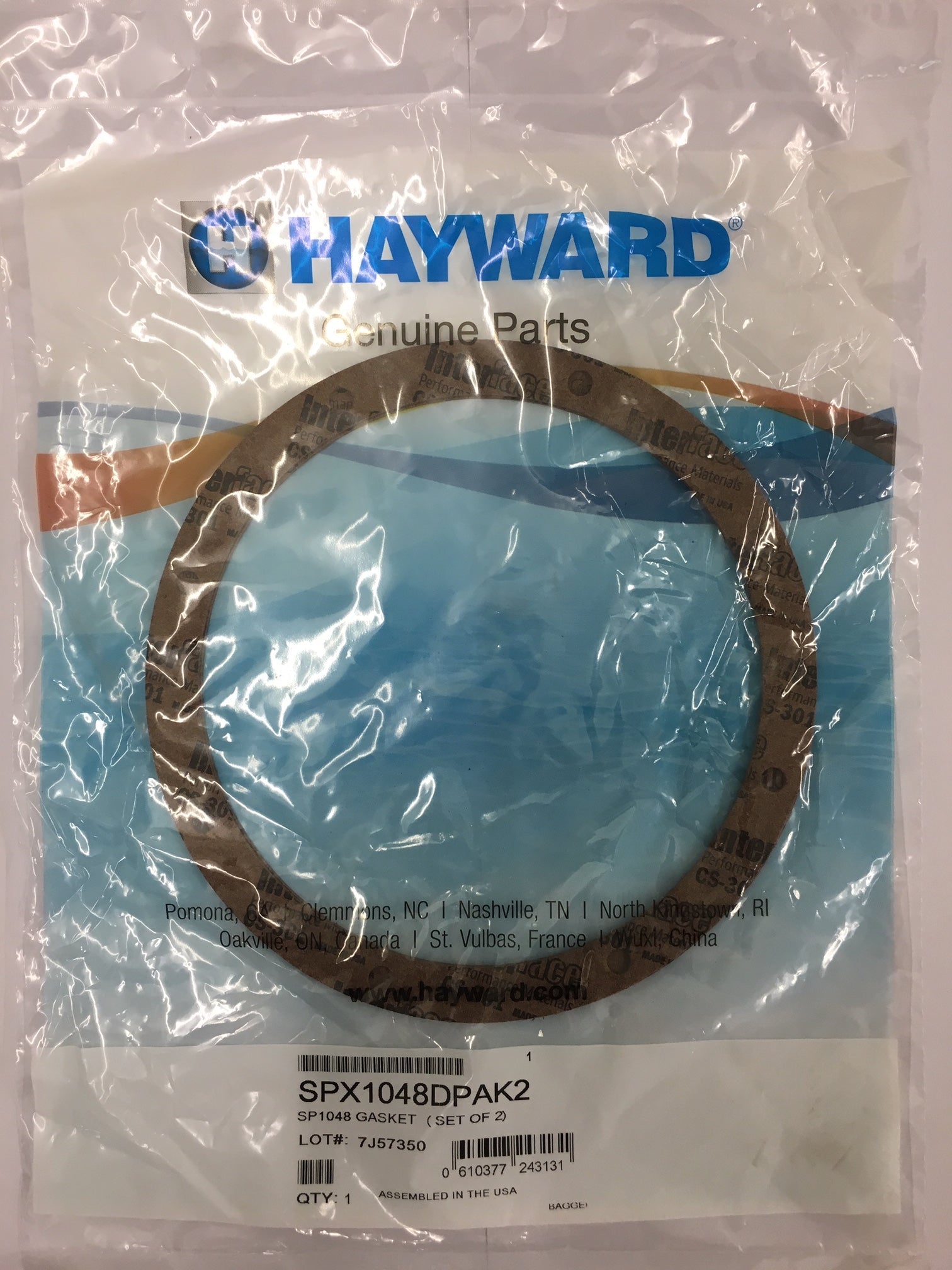 Hayward Dichtung (2 Stk.) - 054-025 - Benutzerdefiniertes Produkt - Pool Me Up