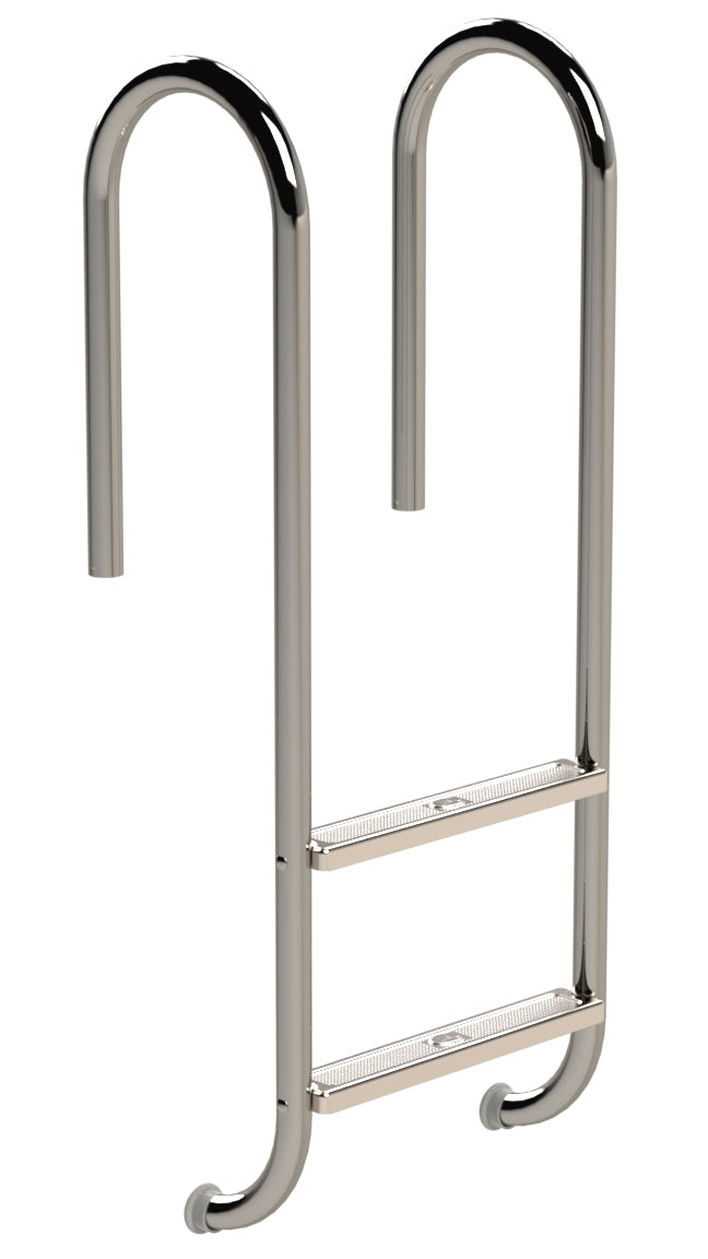 Leiter TINA 2-stufig Holm 40mm - Pool Me Up