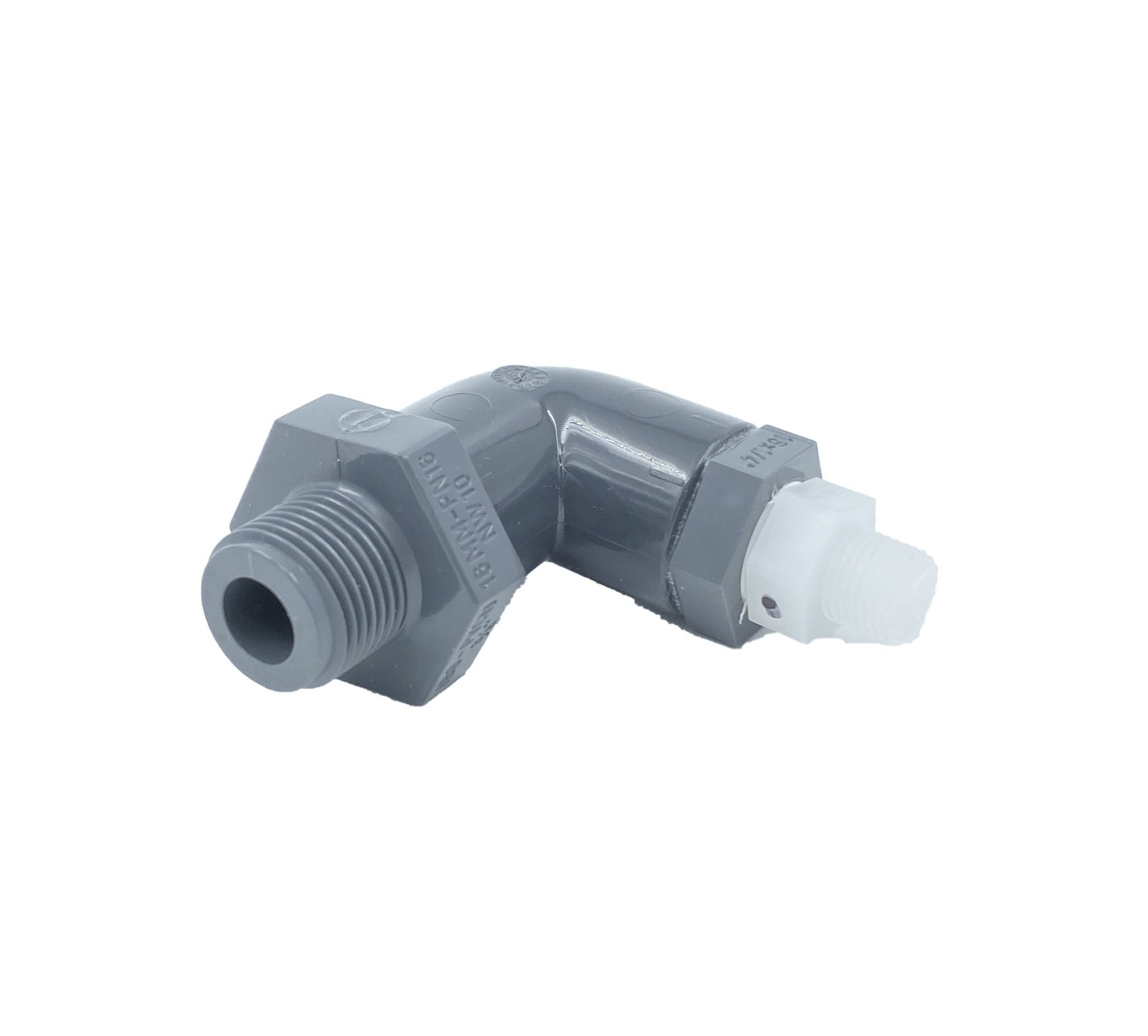 PVC - Winkelstück zu Ionentauscher R3/8" / R1/8" - 211-052 - Benutzerdefiniertes Produkt - Pool Me Up