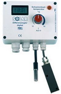 Solarsteuerung Solar-11, inkl. Wasserfühler 5m - Pool Me Up