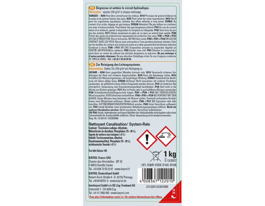 SpaTime System-Rein 1 kg - Pool Me Up